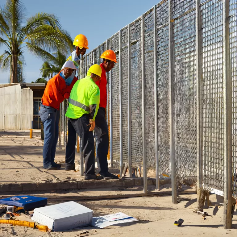 BRC Fence Installation Feedback from Overseas Contractors